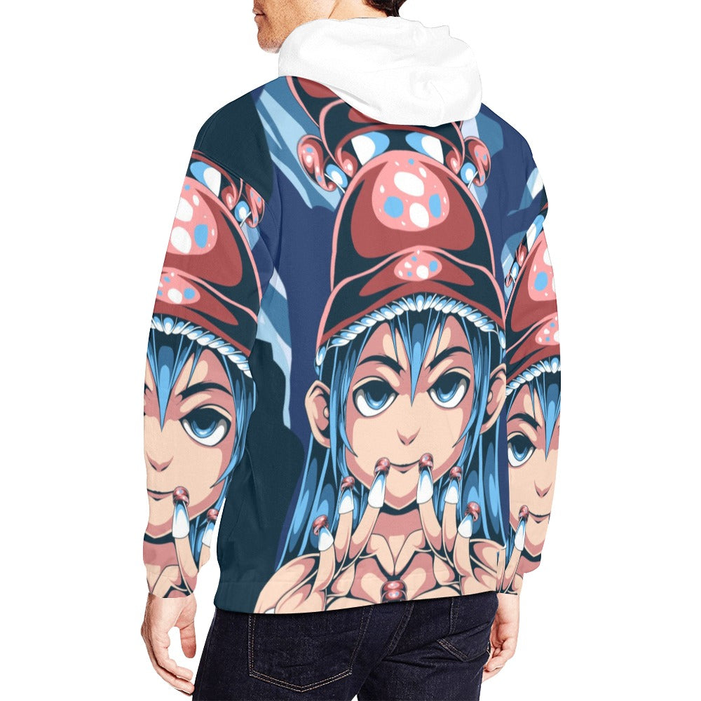 Mushroom Lover All Over Print Hoodie