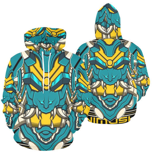 Onimusha Robot All Over Print Hoodie