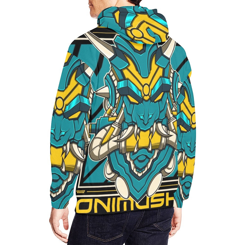 Onimusha Robot All Over Print Hoodie