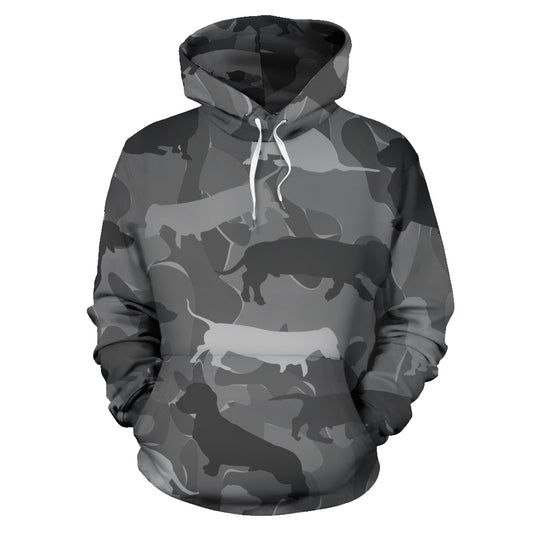 Dachshund Light Grey Hoodie