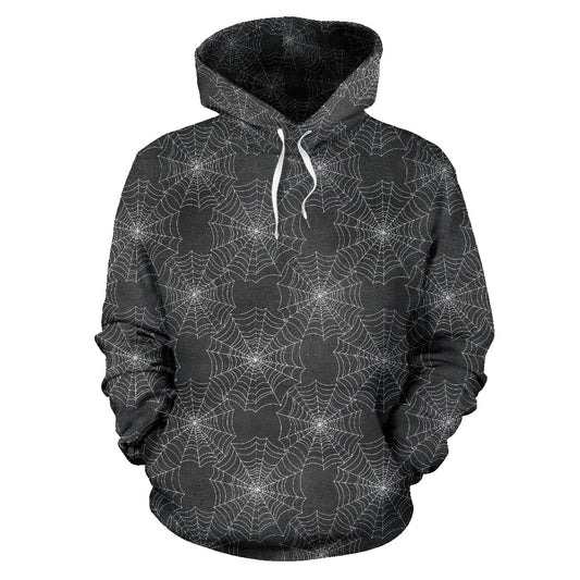 Black Spider Web Hoodie - Top Content | POD Collection | Free Shipping