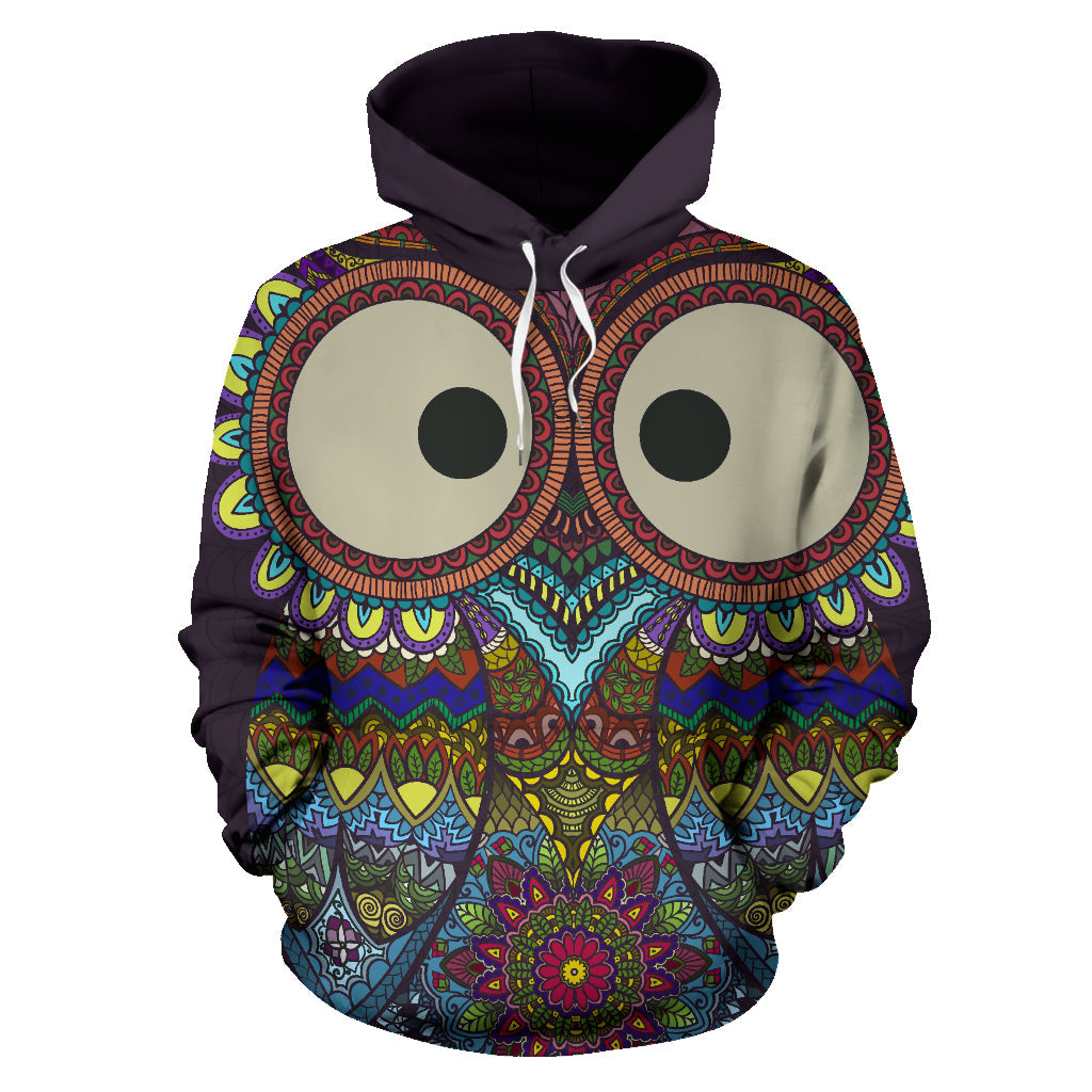 Colorful Owl Hoodie - Top Content | POD Collection | Free Shipping