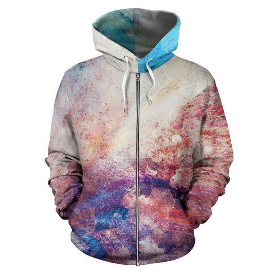 Burst Zip-Up Hoodie