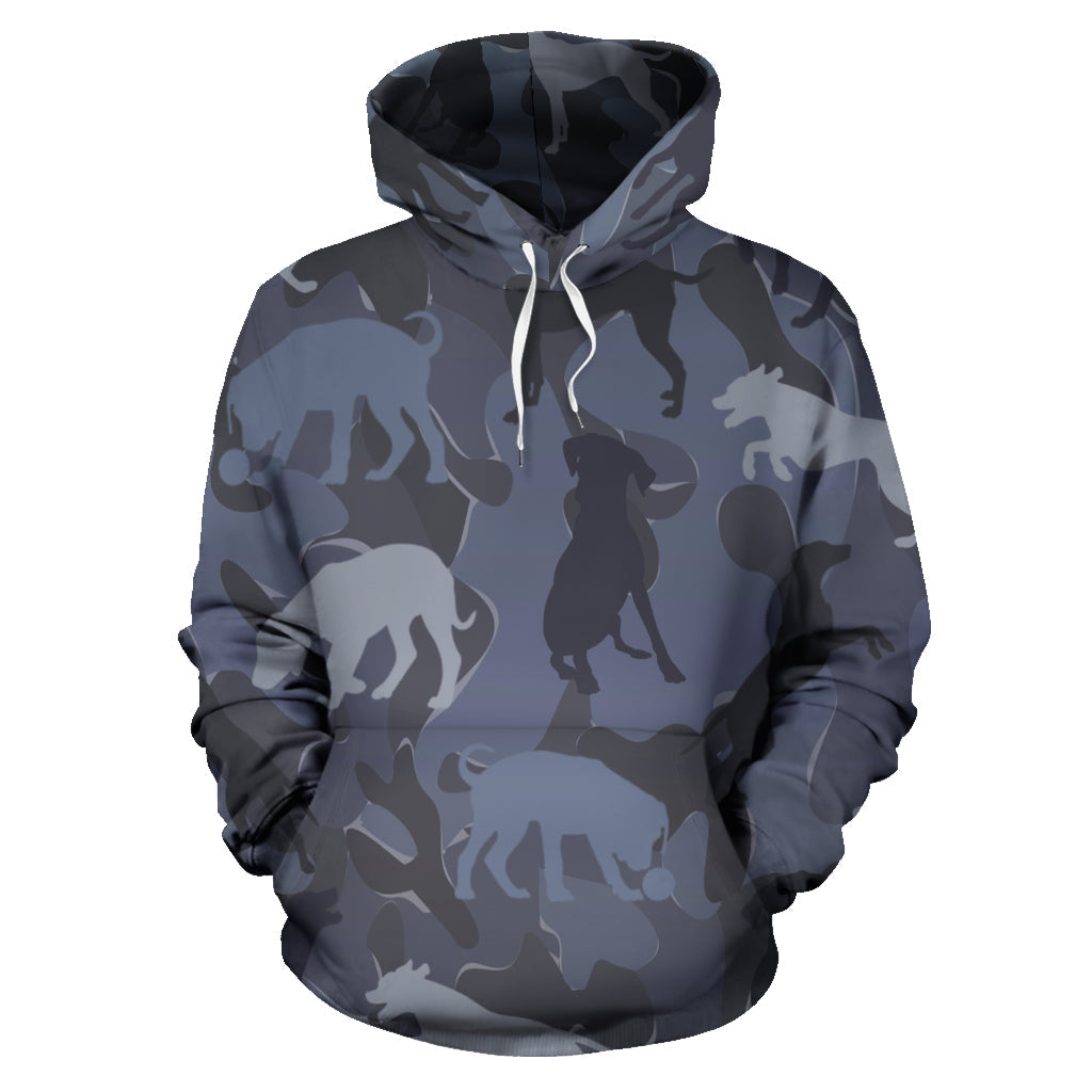 Dalmatian Dark Blue Hoodie