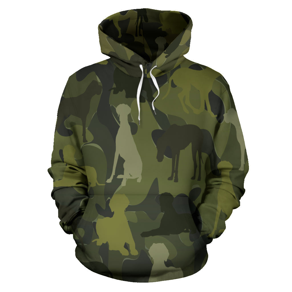 Golden Retriever Dark Green Hoodie