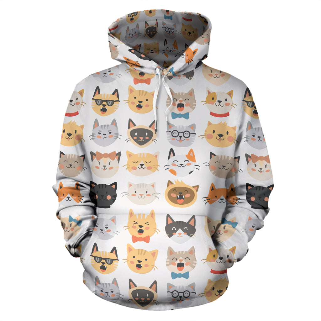 Cat Faces s Hoodie