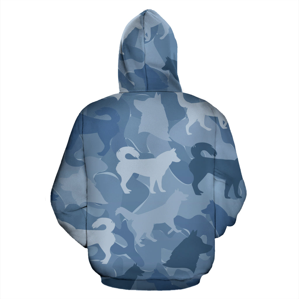 Husky Light Blue Hoodie