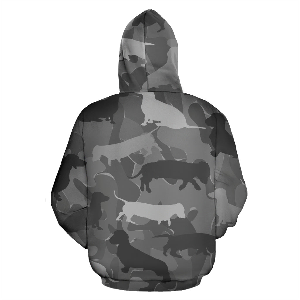 Dachshund Light Grey Hoodie