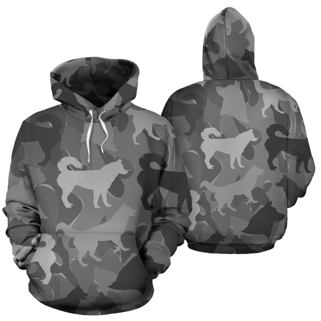 Husky Light Grey Hoodie