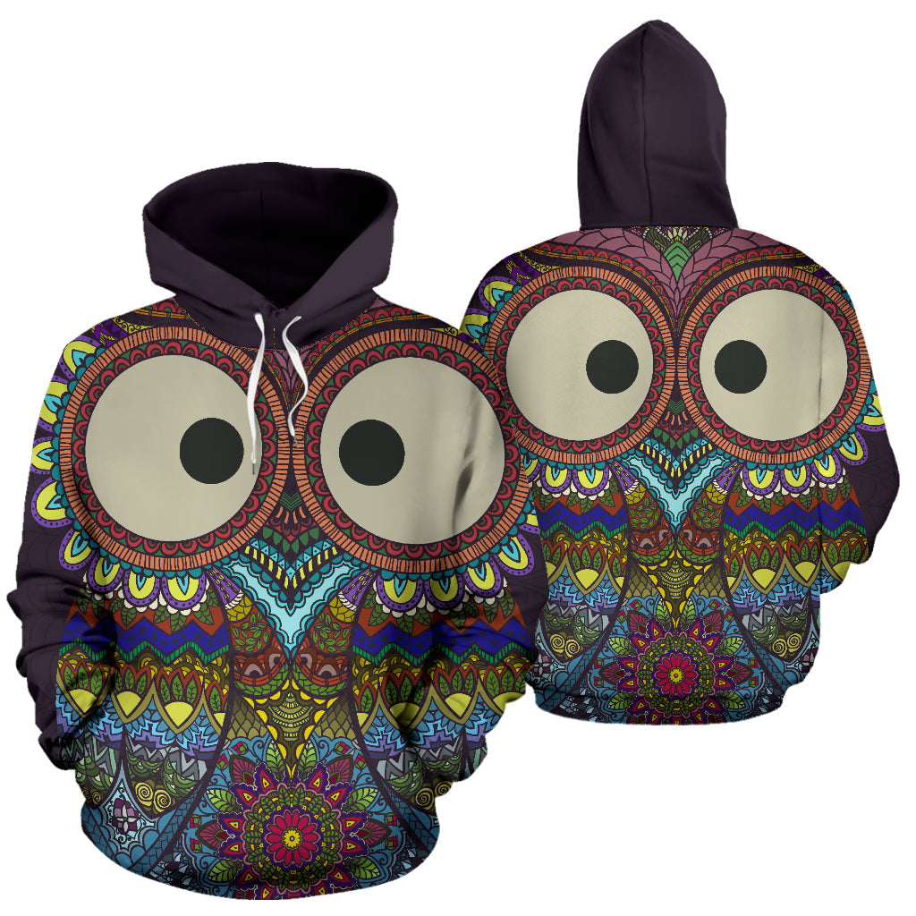 Colorful Owl Hoodie - Top Content | POD Collection | Free Shipping