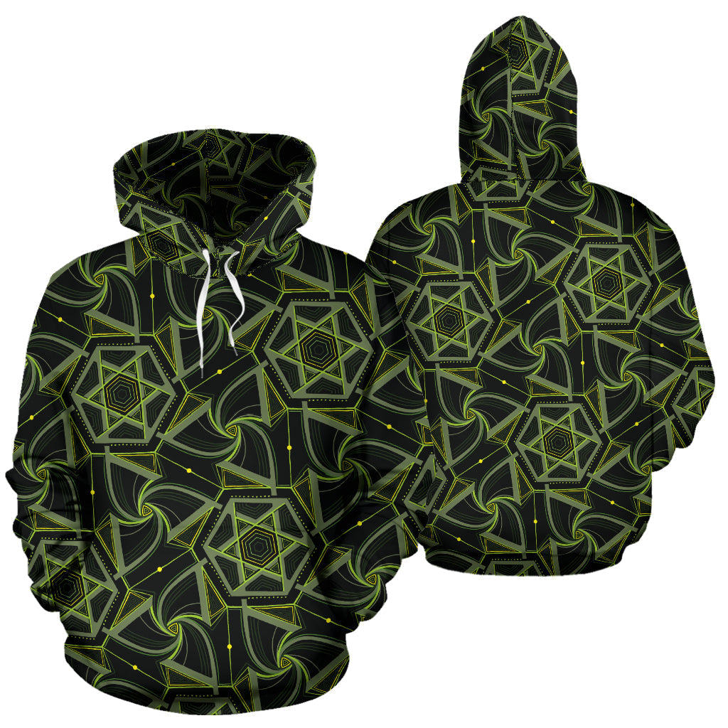 Green Geo Pattern - Top Content | POD Collection | Free Shipping