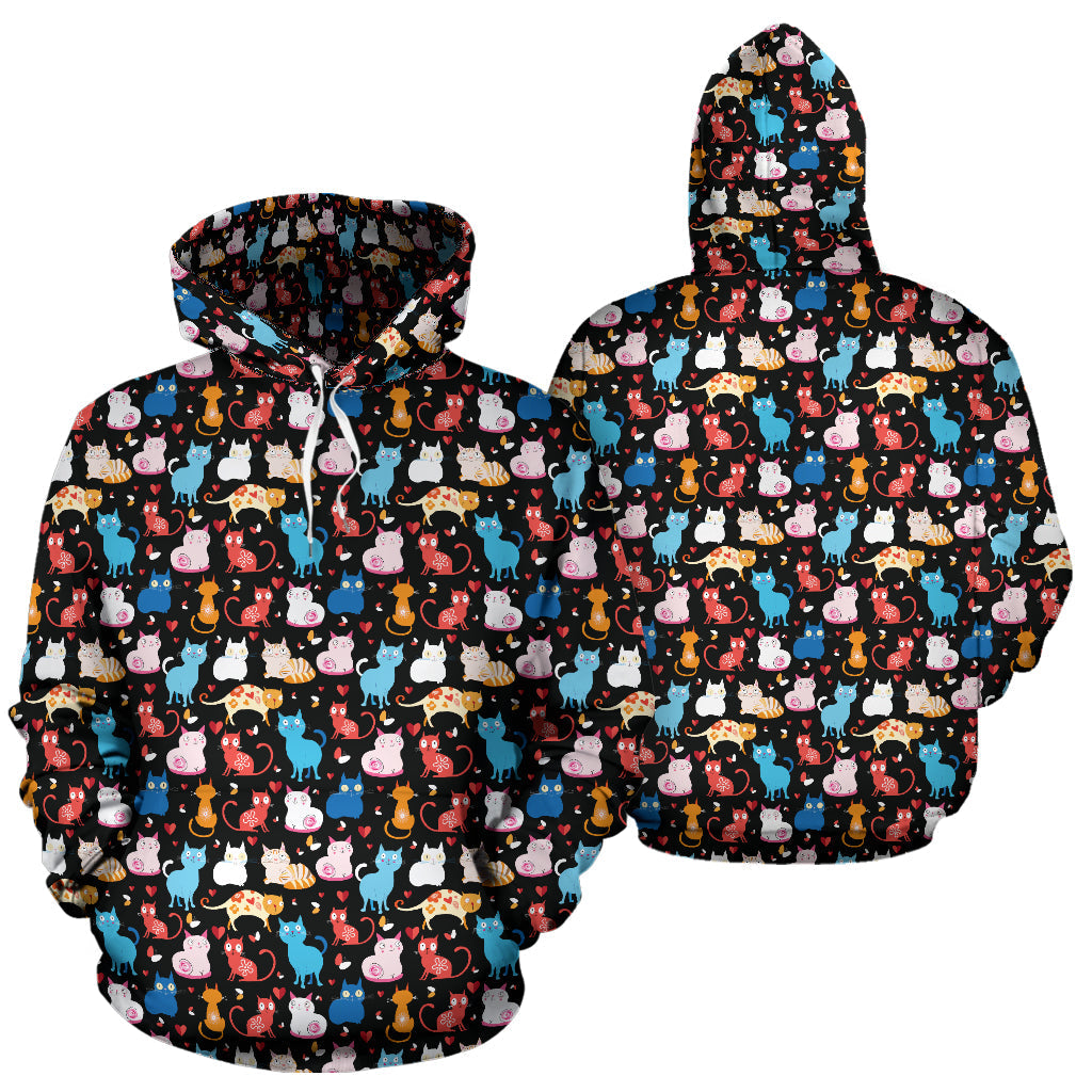 Colored Cat Hoodies - Top Content | POD Collection | Free Shipping