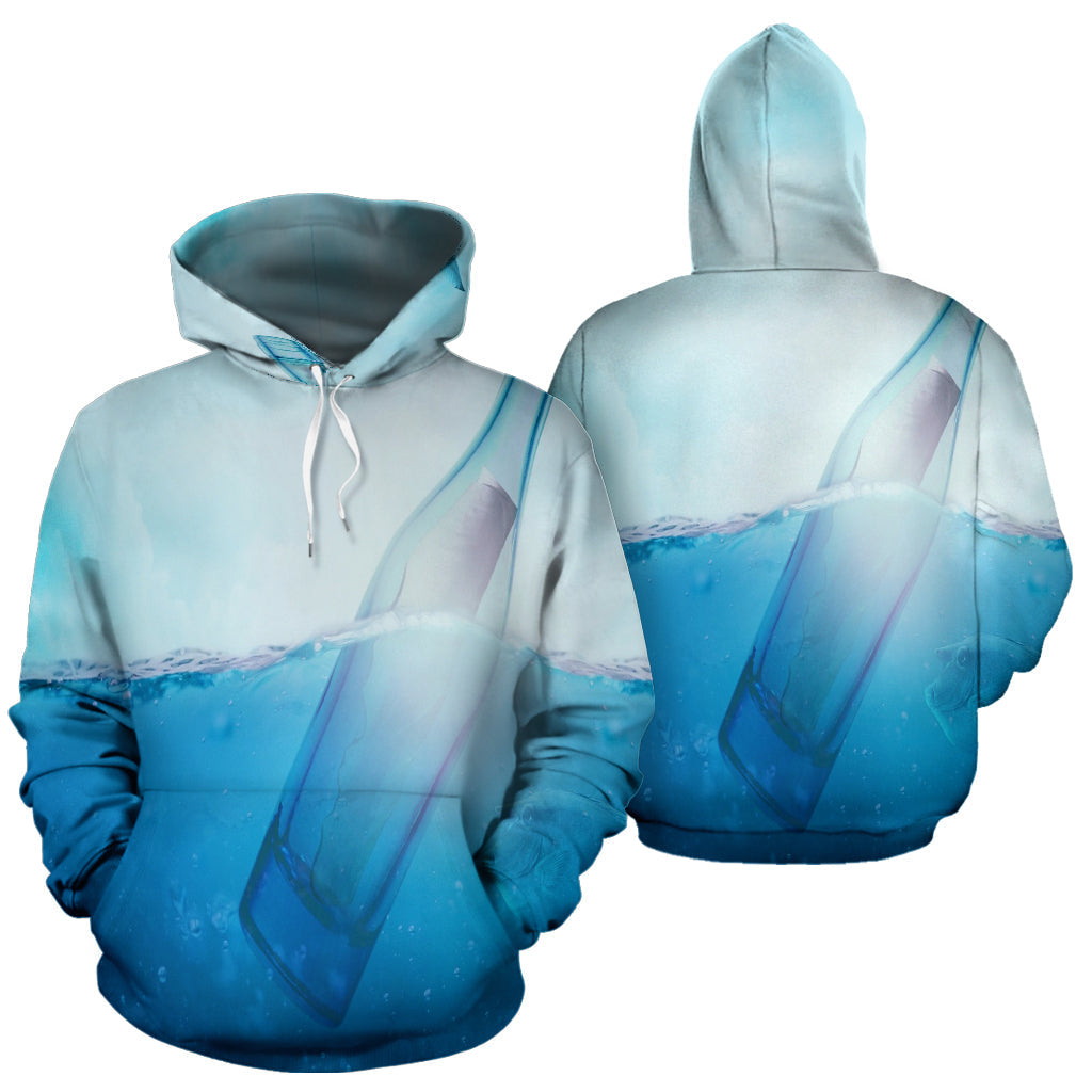 Letter In A Bottle Pullover Hoodie