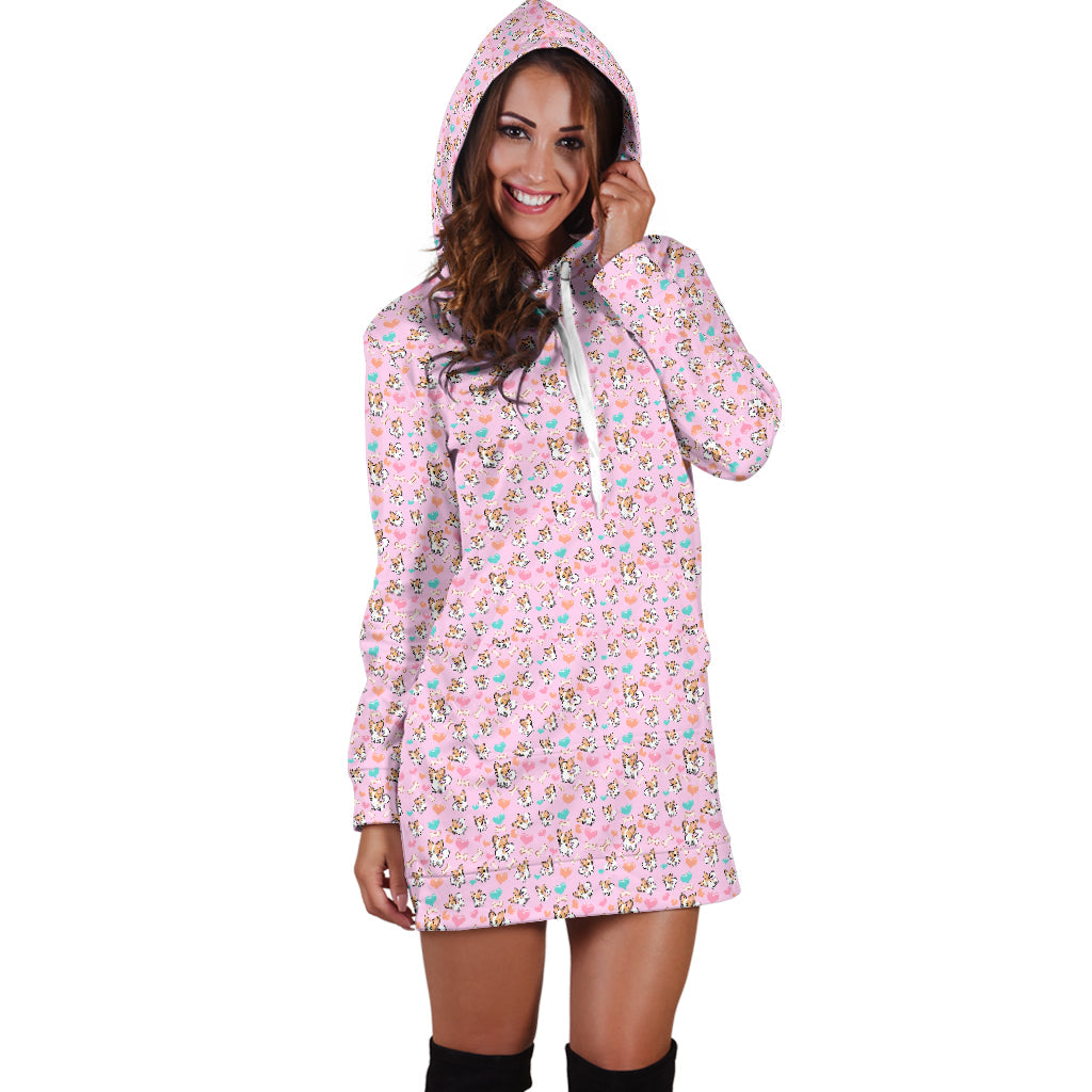 Chihuahua Dog Lovers Womens Hoodie Dress