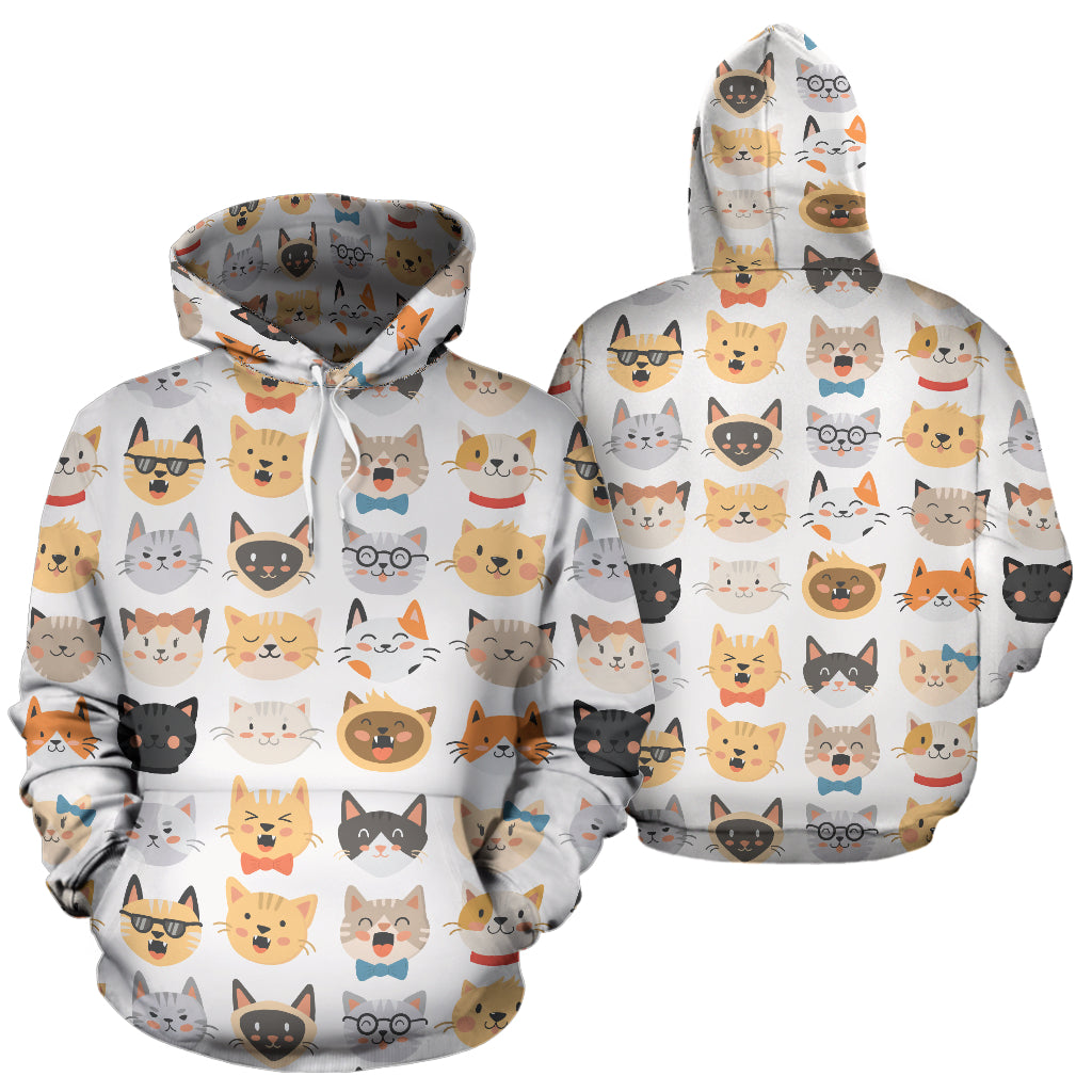 Cat Faces Hoodies - Top Content | POD Collection | Free Shipping