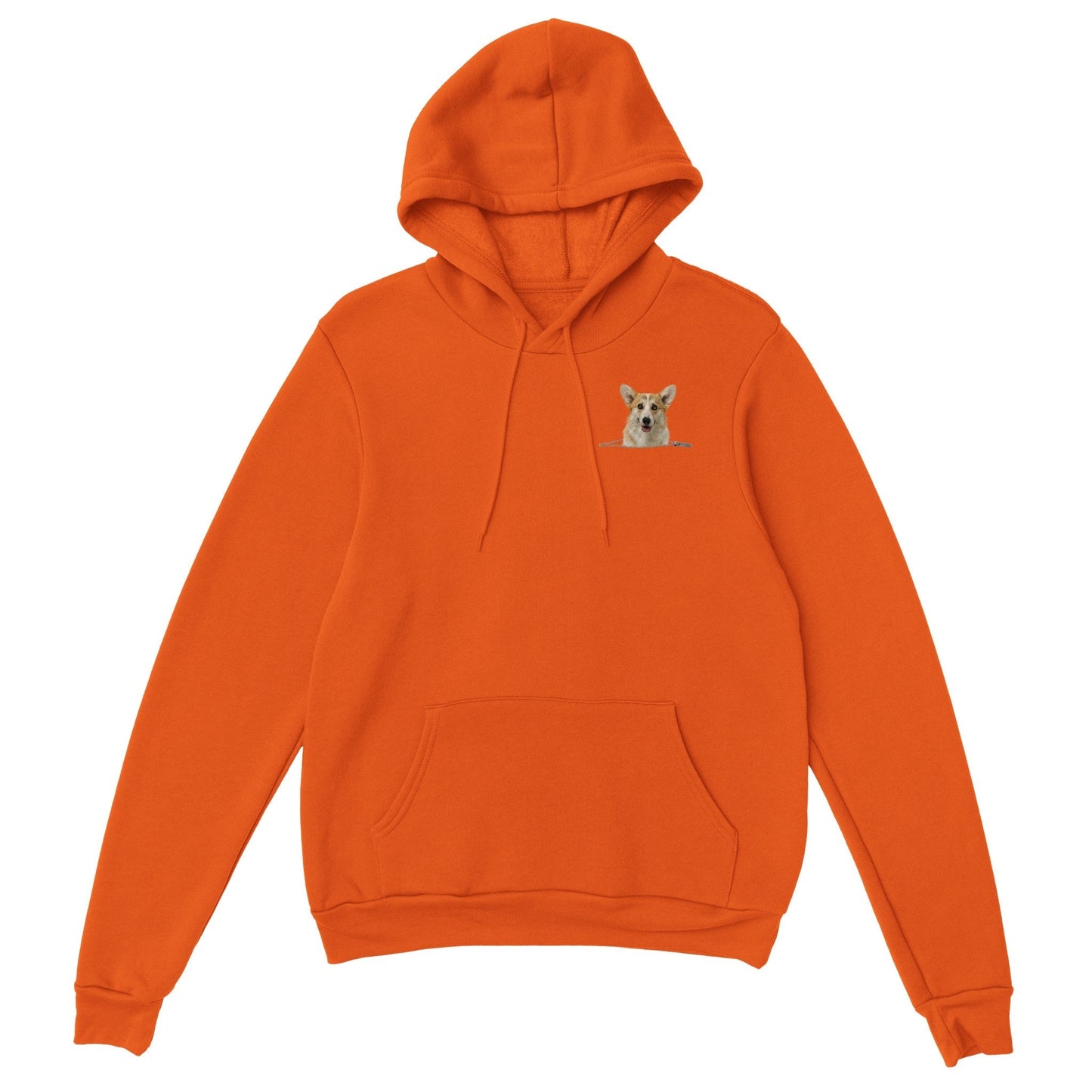 Pembroke Welsh Corgi Zip Unisex Pullover Hoodie