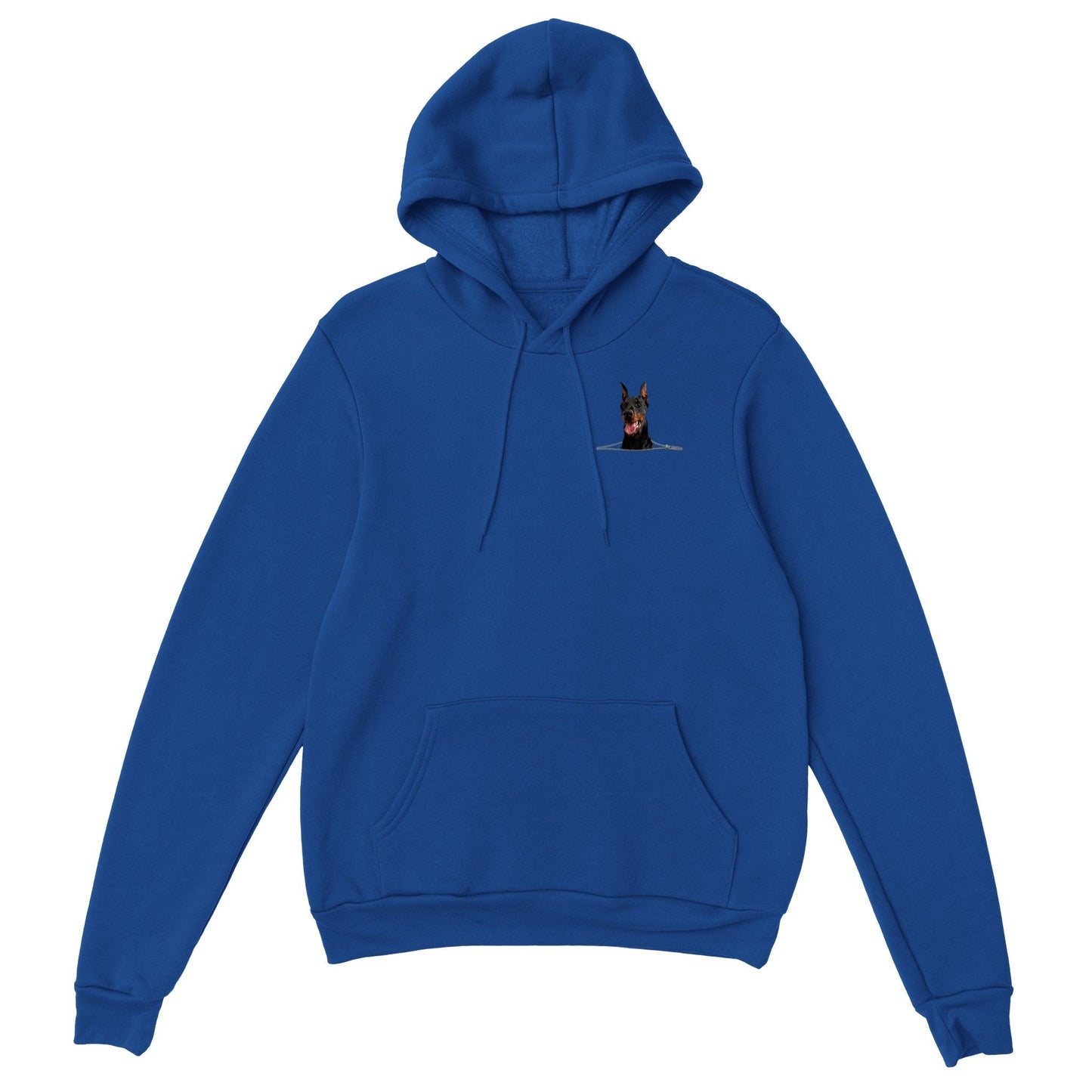 Doberman Pinscher Zip Unisex Pullover Hoodie