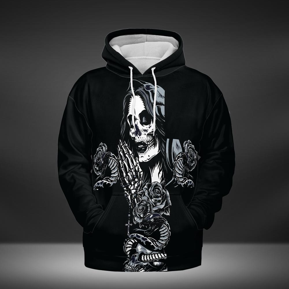 Black Cross Hoodie