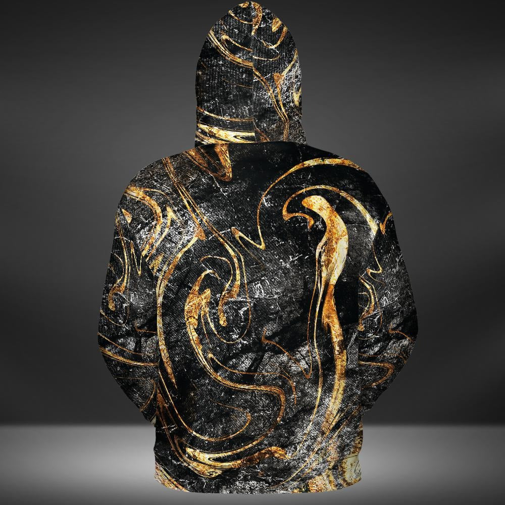 Marbled Style Hoodie