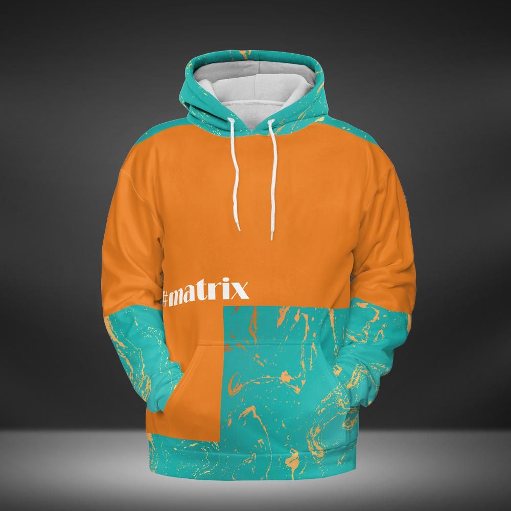 Matrix Sample Orange Hoodie