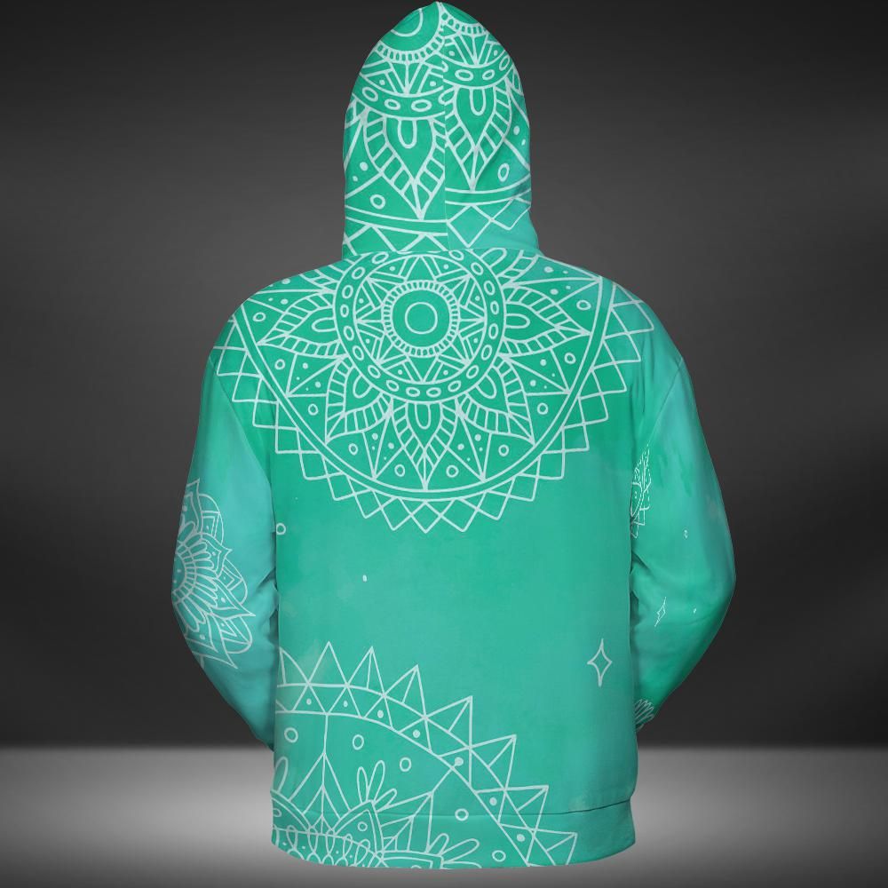 Namaste Green Mantras Hoodie